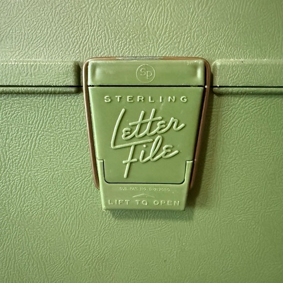 Vintage STERLING Letter File Holder - Picture 4 of 13